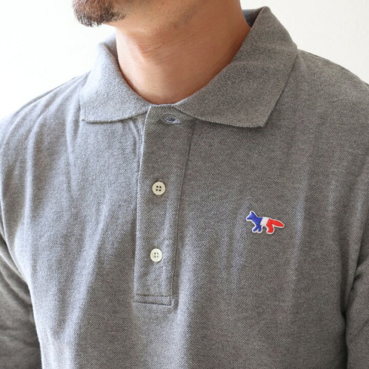 楽天市場】Maison Kitsune メゾンキツネ Tricolor Fox Patch Long 