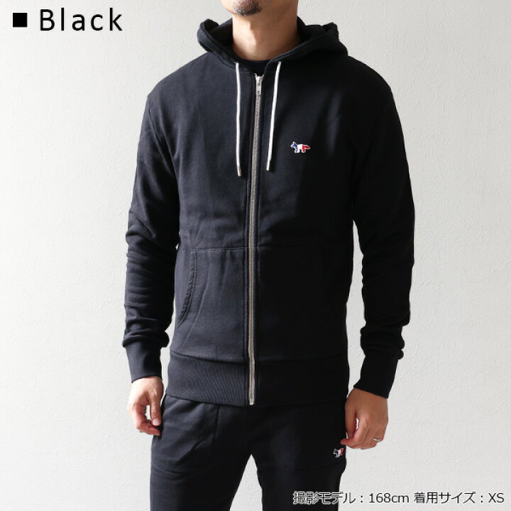 楽天市場】Maison Kitsune メゾンキツネ Tricolor Fox Patch Hoodie 