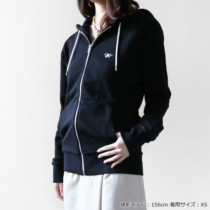 楽天市場】Maison Kitsune メゾンキツネ Tricolor Fox Patch Hoodie 