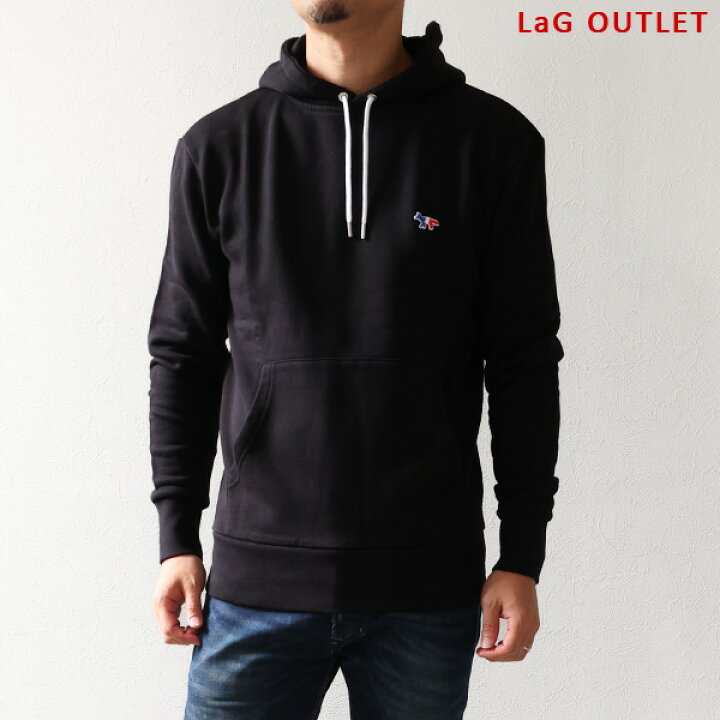 楽天市場】Maison Kitsune メゾンキツネ Tricolor Fox Patch Hoodie  