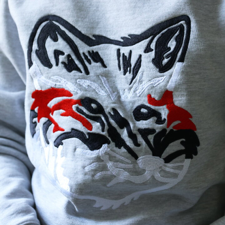 楽天市場】Maison Kitsune メゾンキツネ Big Fox Embroidery 