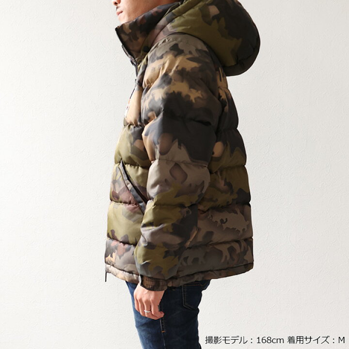 楽天市場】Maison Kitsune メゾンキツネ Quilted Camo Print Shell 