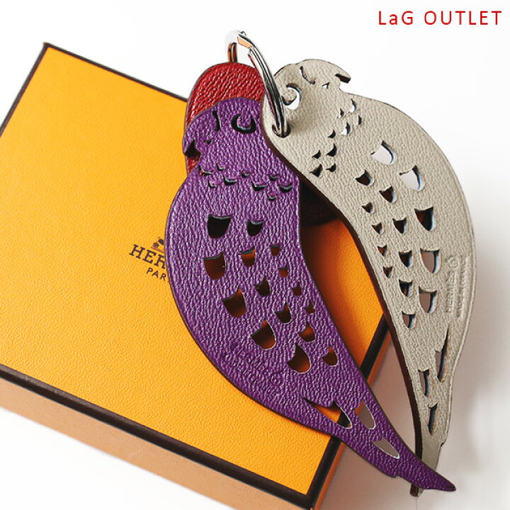 楽天市場】HERMES エルメス Lovebirds Key Ring ラブバード 
