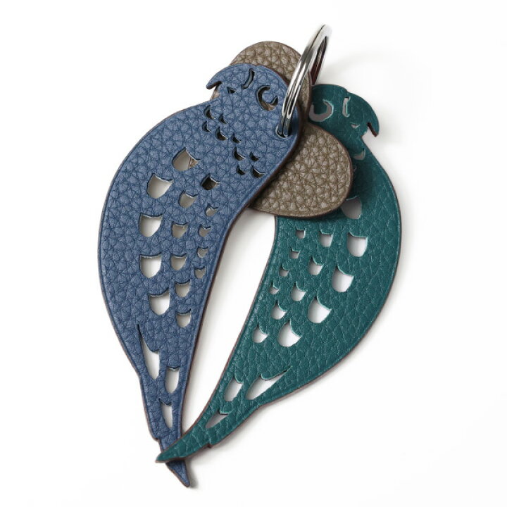 楽天市場】HERMES エルメス Lovebirds Key Ring ラブバード 