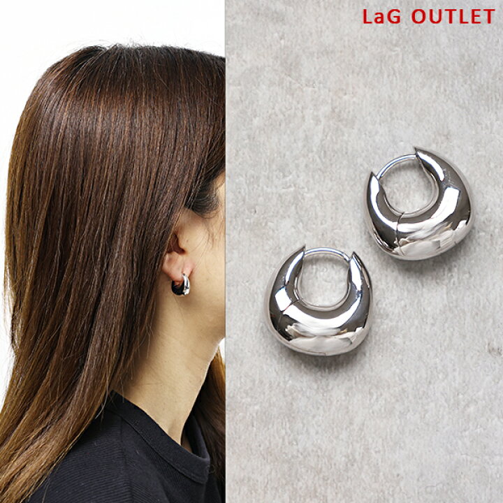 楽天市場】【LaGアウトレット】TOM WOOD トムウッド ピアス Bao Hoops 