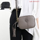 【LaGアウトレット】TORY BURCH トリーバーチ ショルダーバッグ McGRAW Camera Bag マックグロー 64447 レディース レザー カメラバッグ タッセル ダブルT ロゴ ステッチ クロスボディ 鞄 LaG Onlinestore