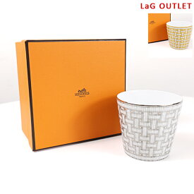 【LaGアウトレット】HERMES エルメス カップ GOBLET CUP ゴブレット モザイク 24 035040P 026040P プラチナ / ゴールド 190ml 磁器 食器 テーブルウェア LaG Onlinestore