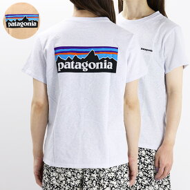 4/30迄！Instagramフォロワーさん限定クーポン発行中！【ネコポス配送:1点迄】Patagonia パタゴニア Womens P-6 Logo Responsibili T-Shirt Tシャツ ロゴT カジュアル アウトドア レディース 37567