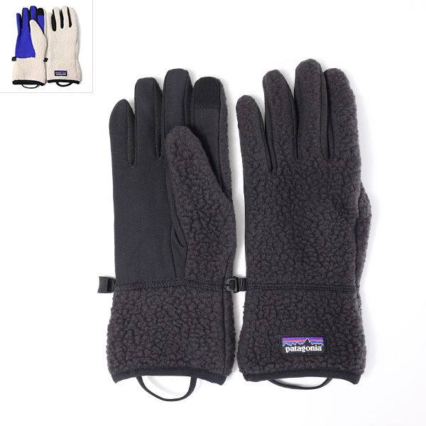 Patagonia パタゴニア Retro Pile Gloves 手袋 レトロ パイル グローブ フリース ボア スマホOK 防寒 アウトドア  メンズ 34585 | LaG OnlineStore　楽天市場店
