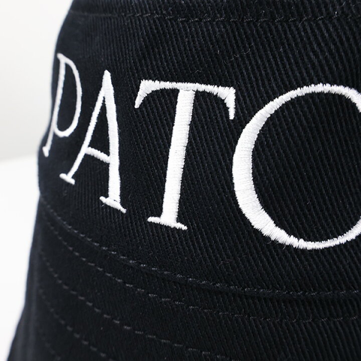 楽天市場】Patou パトゥ Logo Bucket Hat バケットハット バケハ 帽子 