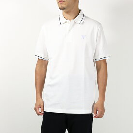 【3月31迄！タイムセール価格！】PRADA プラダ Cotton Polo Shirts ポロシャツ Tシャツ 半袖 コットン ロゴ メンズ UJN765 1ZMI