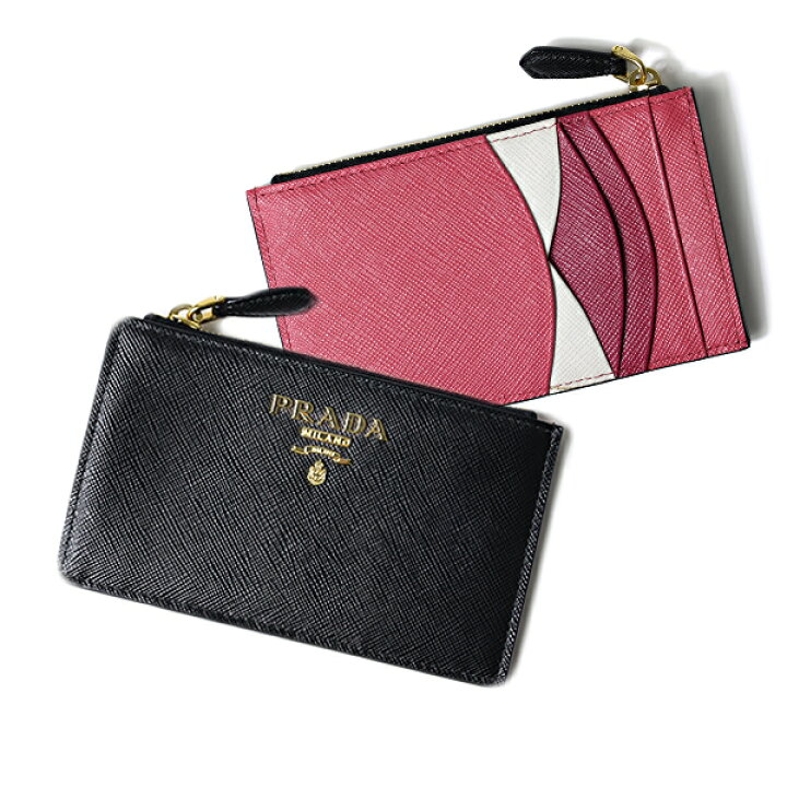 楽天市場】PRADA プラダ コインケース カードケース Saffiano Leather 