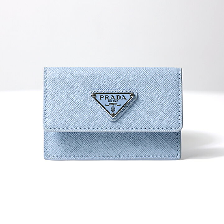 楽天市場】PRADA プラダ カードケース Saffiano Leather Triangle Logo 