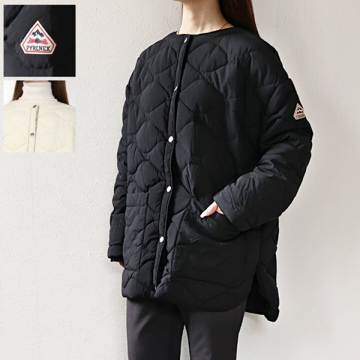 楽天市場】PYRENEX ピレネックス ダウンジャケット SIENNA Collarless 