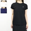 【ネコポス配送：1点迄】POLO RALPH LAUREN ラルフローレン Cotton Jersey Crewneck T-shirt Tシャツ 半袖 クルーネック ロゴ刺繍 ポニー コットン ボーイズサイズ キッズ レディース 大人もOK 313833549 LaG Onlinestore