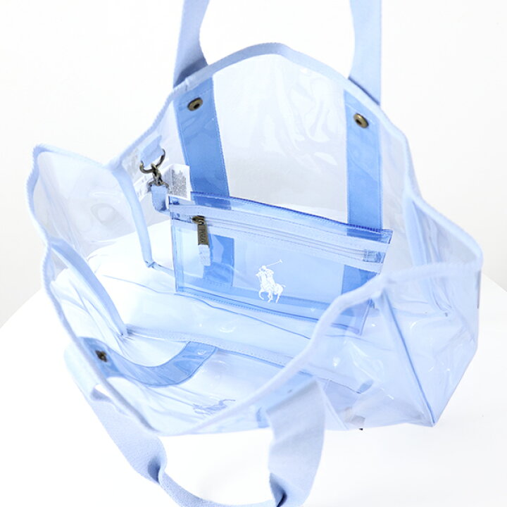 楽天市場】POLO RALPH LAUREN ポロラルフローレン Clear Tote Bag 