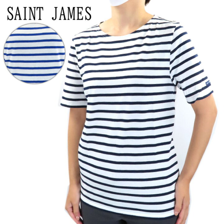 楽天市場 Saint James セントジェームス Levant Moderne レヴァント モダン 半袖 ｔシャツ ボーダー カットソー レディース メンズ ユニセックス 9863 Neige Marine Neige Gitane Lag Onlinestore 楽天市場店
