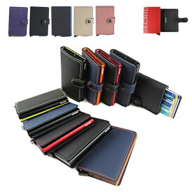 SECRID セクリッド Mini Wallet MATTE ミニ ウォレット マット ミニマル カードケース クレジットカードケース スキミング防止 メンズ レディース ユニセックス 父の日 ギフト プレゼントにおすすめ