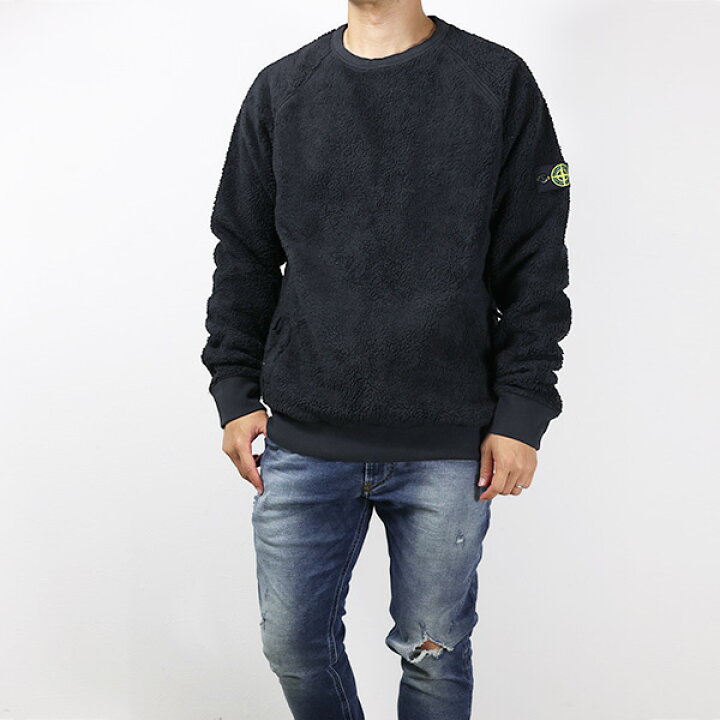 楽天市場】STONE ISLAND ストーンアイランド FLEECE CREW SWEATSHIRTS 