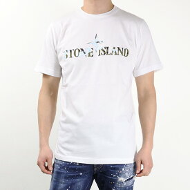 STONE ISLAND ストーンアイランド Compass Logo T-Shirt Tシャツ 半袖 クルーネック コットン コンパスロゴ キッズ メンズ 大人もOK 791621051
