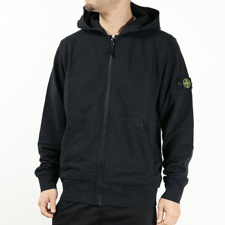 楽天市場】STONE ISLAND ストーンアイランド Logo Zip up Hoodie 