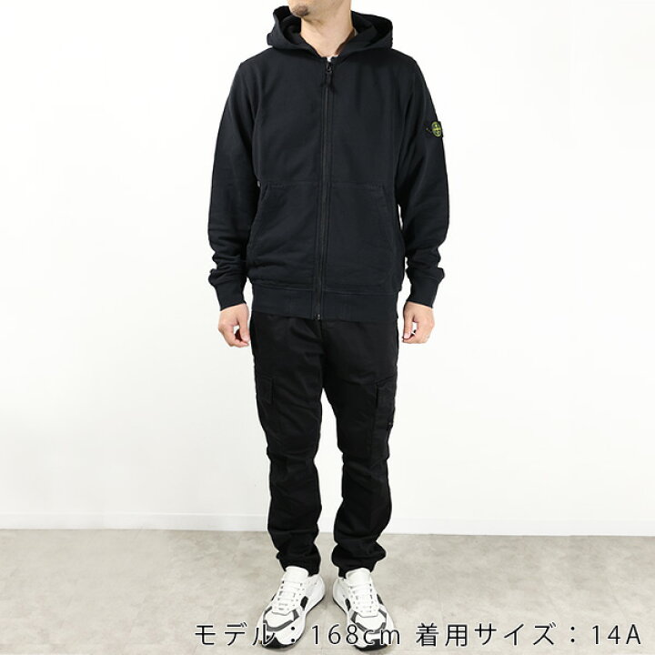楽天市場】STONE ISLAND ストーンアイランド Logo Zip up Hoodie 