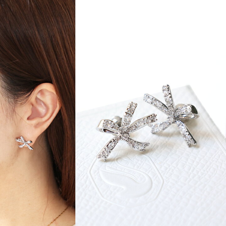 楽天市場】SWAROVSKI スワロフスキー スタッドピアス Volta Earrings 