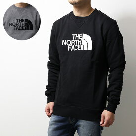 THE NORTH FACE ノースフェイス DREW PEAK CREW SWEATSHIRT NF0A4SVR スウェット トレーナー 長袖 クルーネック 裏起毛 ロゴ アウトドア メンズ