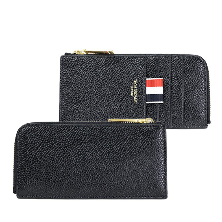 楽天市場】THOM BROWNE トムブラウン Flat Wallet ハーフジップ  