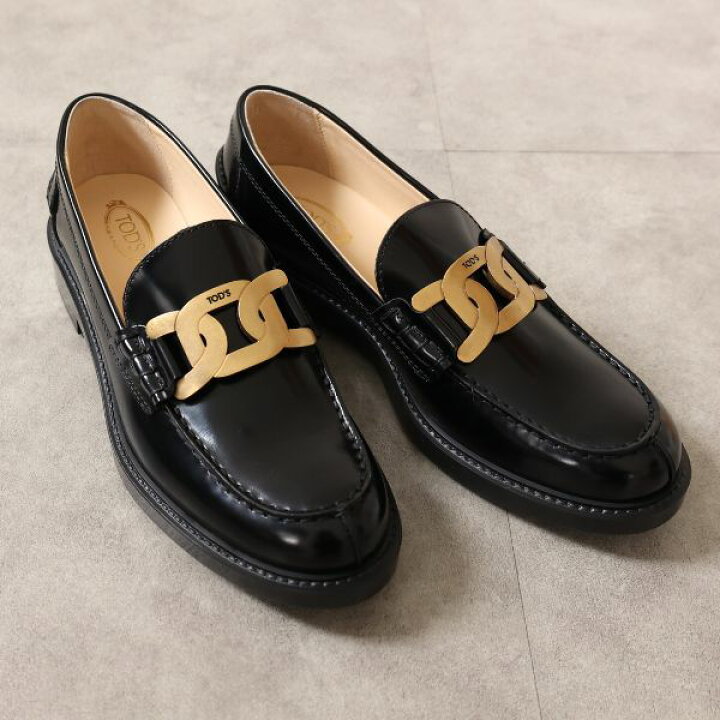 楽天市場】TODS トッズ Leather Loafers レザー ローファー ケイト 本  