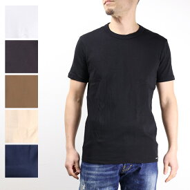 TOM FORD トムフォード COTTON CREWNECK T-SHIRT Tシャツ 半袖 クルーネック コットン レギュラーフィット コットン ロゴ メンズ T4M08 1040 プレゼント 父の日 誕生日 バレンタイン