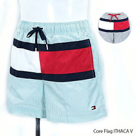 【3月31迄！タイムセール価格！】≪返品交換不可≫TOMMY HILFIGER トミーヒルフィガー Core Flag ITHACA V メンズ 水着 ビーチウェア 海パン〔UM0UM01069〕