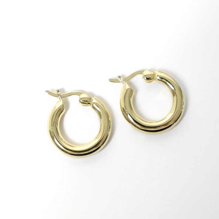 楽天市場】TOM WOOD トムウッド Classic Hoops Thick Small Earrings 