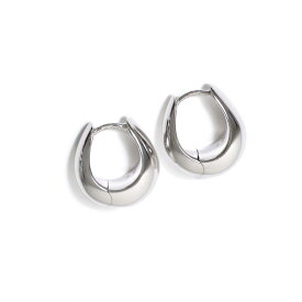 【5/31迄！SNSフォロワーさん限定 5％OFFクーポン発行中】TOM WOOD トムウッド Ice Hoops Small Earrings アイス フープ ピアス フープピアス シルバー925 silver925 両耳用 レディース E39HSNA01S925 100515