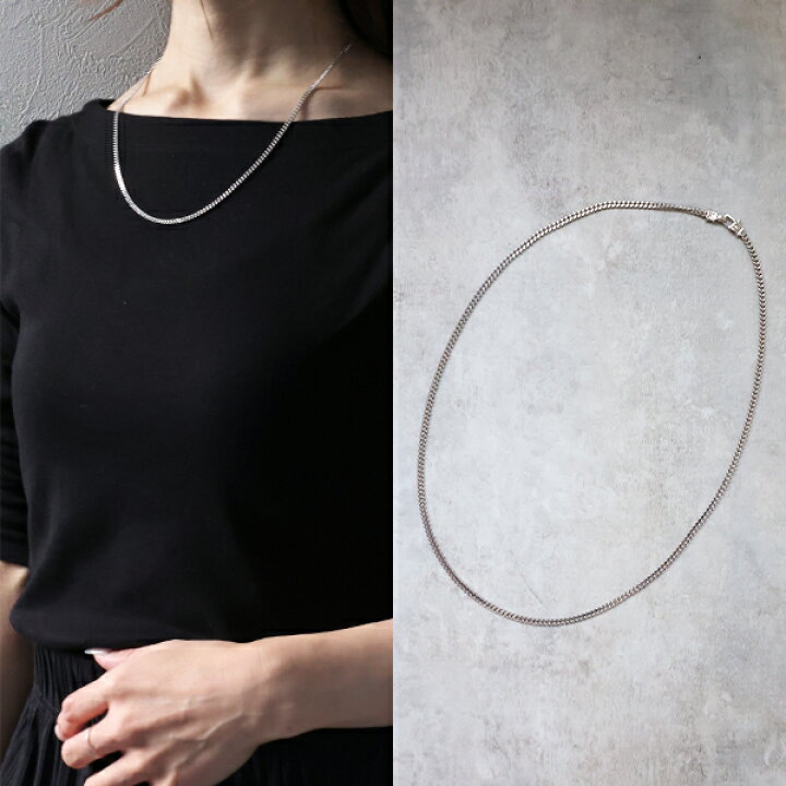 楽天市場】TOM WOOD トムウッド ネックレス Curb Chain Necklace M 
