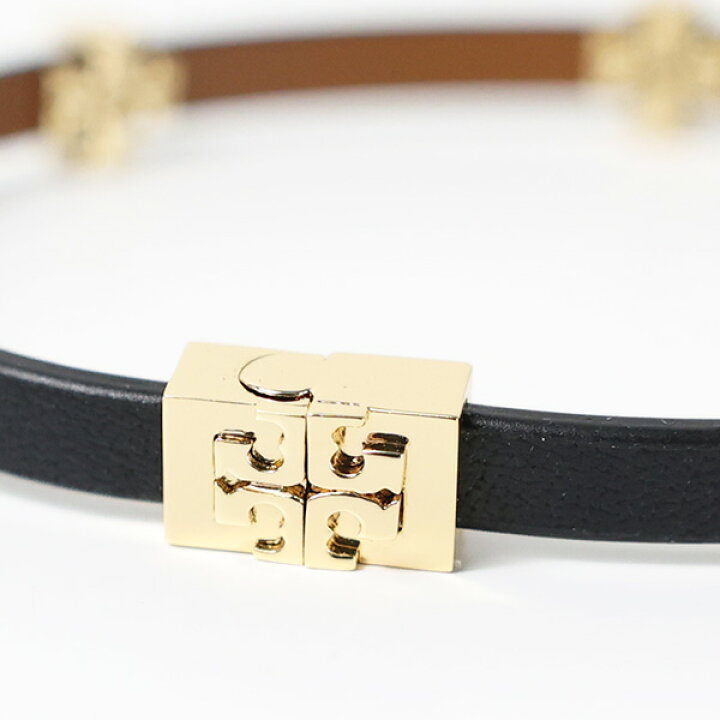 楽天市場】Tory Burch トリーバーチ ELEANOR LEATHER BRACELET 