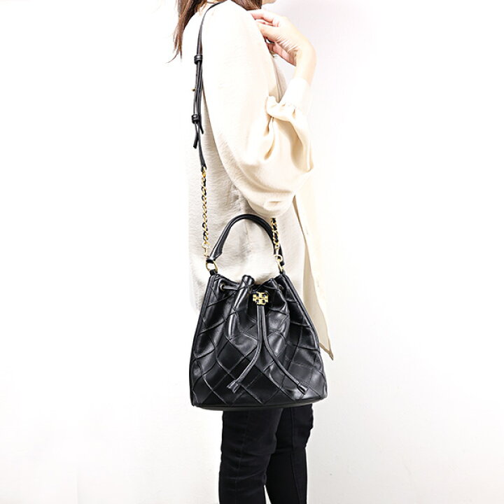 楽天市場】TORY BURCH トリーバーチ Large Fleming Soft Bucket 