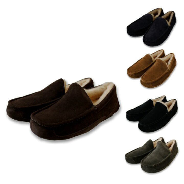 楽天市場 Ugg アグ モカシン メンズ ファー ローファー おしゃれ アスコット M Ascot 男性 カジュアル シューズ 秋 冬 靴 おしゃれ 防寒 あったか ボア 売れ筋 ブランド Lag Onlinestore 楽天市場店