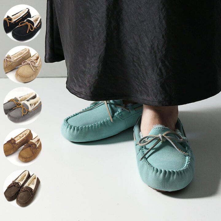 楽天市場】UGG アグ DAKOTA モカシン ムートン スリッポン 
