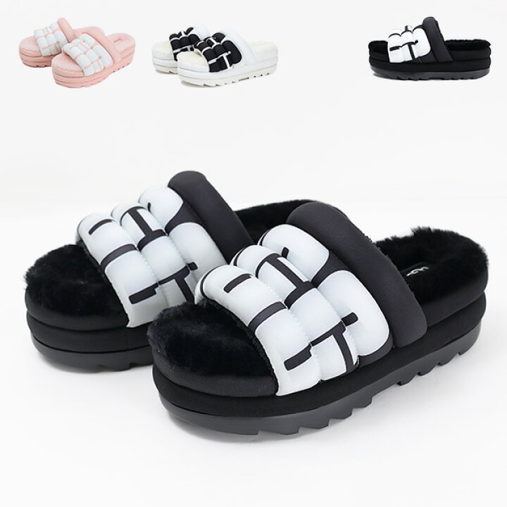 楽天市場】UGG アグ Maxi Slide Logo サンダル プラットフォーム 厚底 