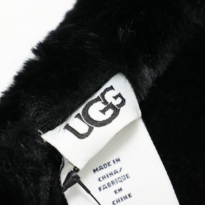 楽天市場】UGG アグ W FAUX FUR PULL THRU SCARF フェイクファープル 