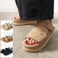 UGG アグ サンダル GOLDENSTAR ゴールデンスター 1136783 レディース スウェード ストラップ プラットフ…