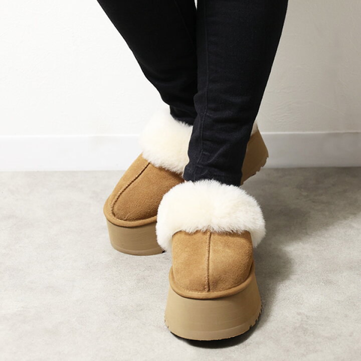 楽天市場】UGG アグ W FUNKETTE ファンケット スリッポン ムートン  