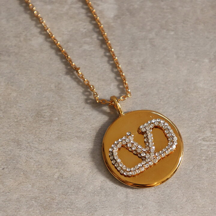 楽天市場】VALENTINO ヴァレンティノ LOGO NECKLACE ネックレス 