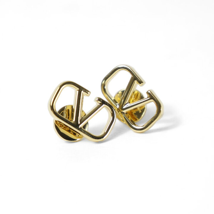 楽天市場】VALENTINO ヴァレンティノ V Logo Earrings ピアス 両耳用 