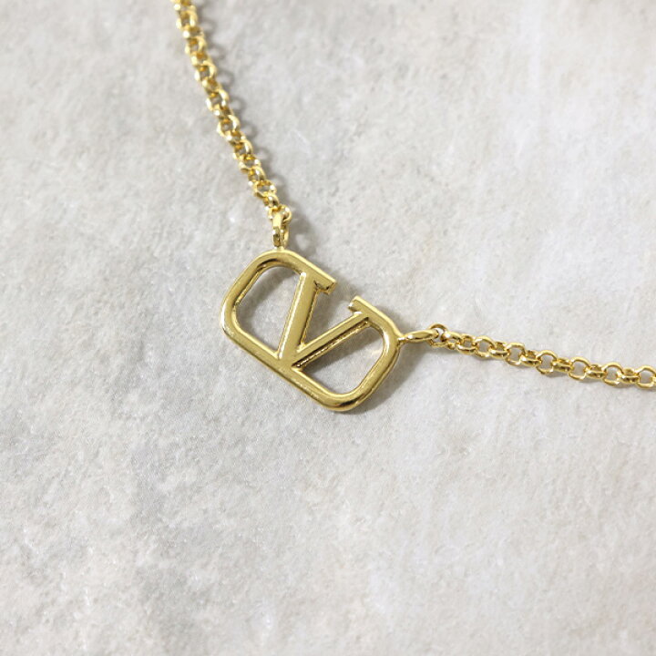 楽天市場】VALENTINO ヴァレンティノ Vlog long necklace ネックレス 
