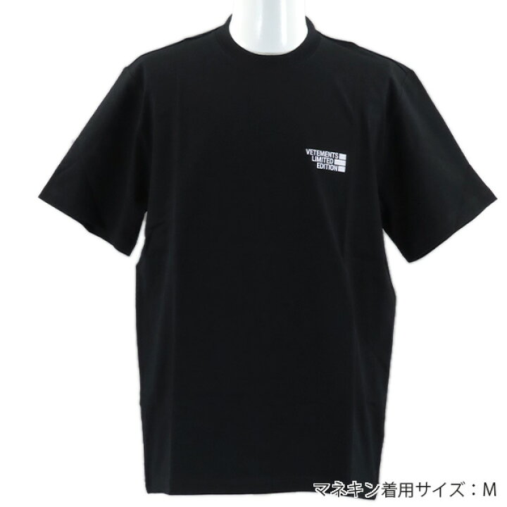 楽天市場】VETEMENTS ヴェトモン Logo Limited Edition T Shirt ロゴ 