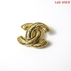 【中古品】CHANEL シャネル ブローチ Coco Mark Brooch レディース ココマーク アクセサリー CCロゴ ココマーク エレガント LaG Olinestore