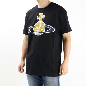 Vivienne Westwood ヴィヴィアンウエストウッド Orb T-Shirts オーブ Tシャツ クルーネック 半袖 ロゴ コットン カジュアル メンズ 3G01000KJ001MGO