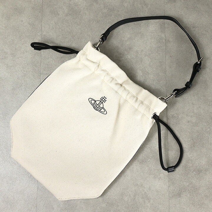 楽天市場】Vivienne Westwood ヴィヴィアン CANVAS DRAWSTRING POUCH 